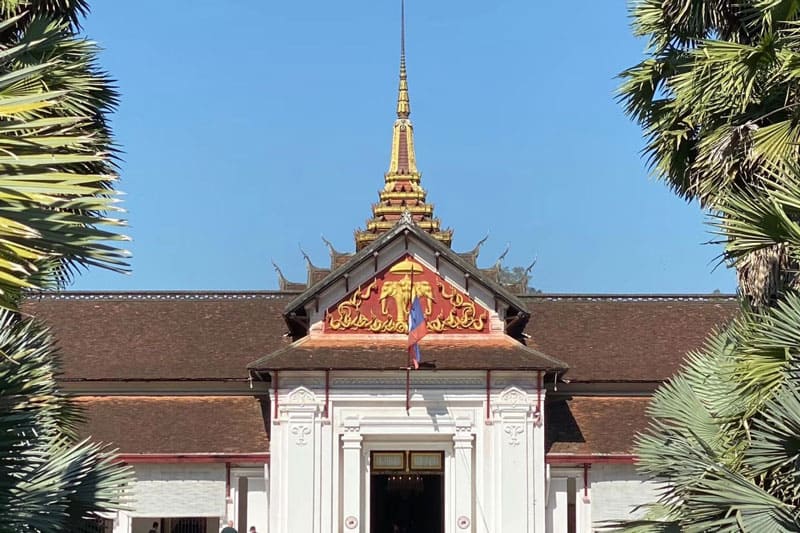 Royal Palace Museum in Luang Prabang Laos