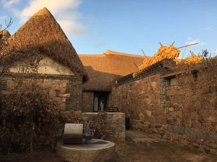 Seaweed Houses in Dongchudao Village, Shandong