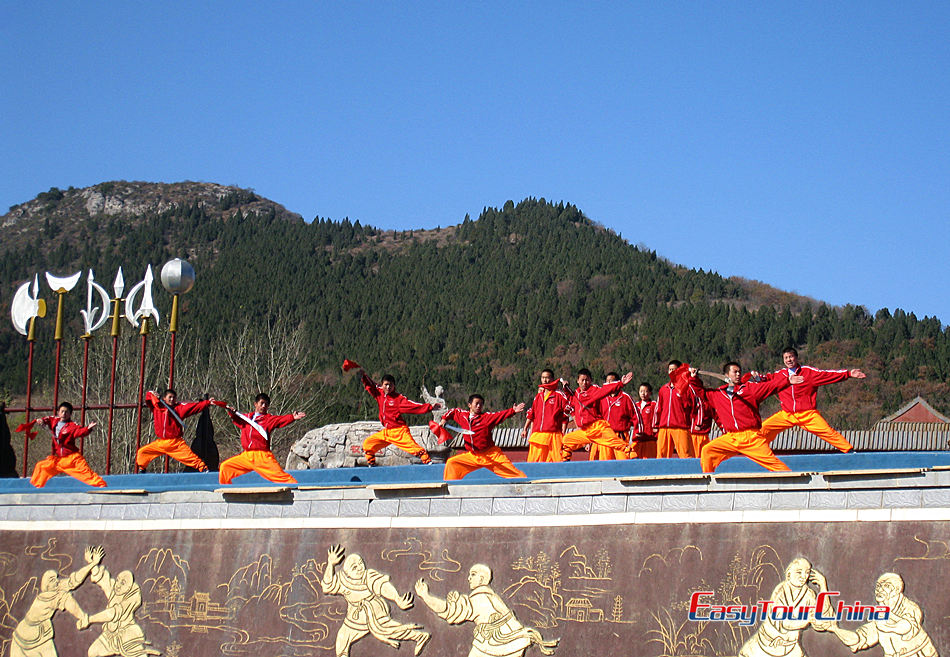 Learn Kung Fu at a school of Shalin Temple in China