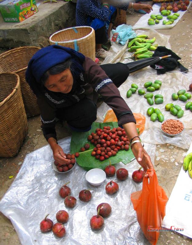 we can still trace the tea-horse road when visiting a local market