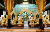 Buddha at Shwedagon Pagoda