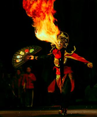 Sichuan Opera Fire Magic