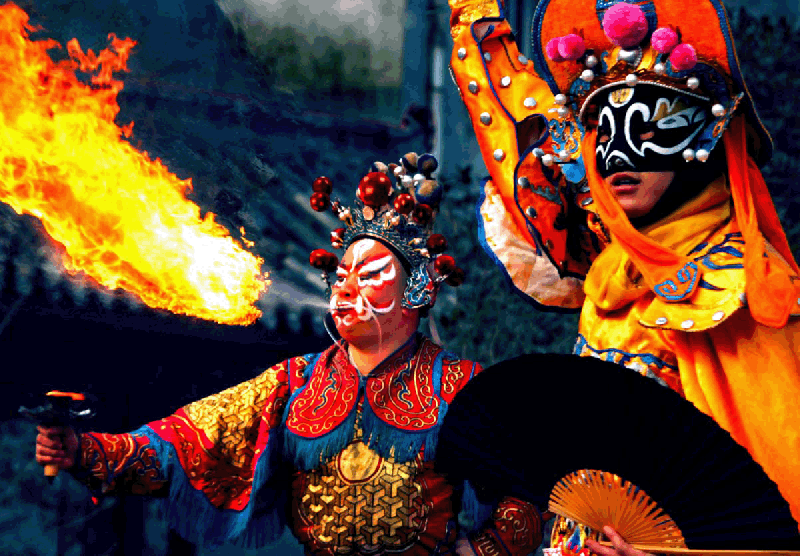 Sichuan Opera Teahouses