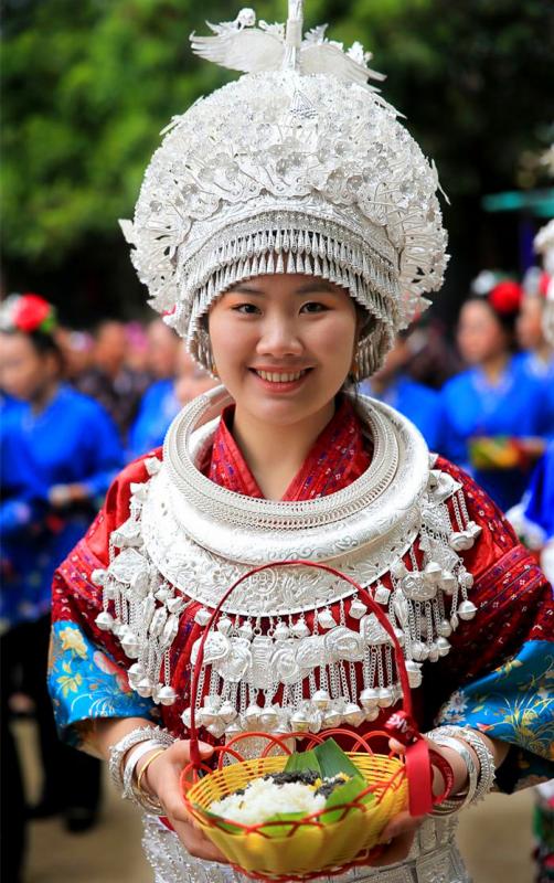 Miao girls in Guizhou