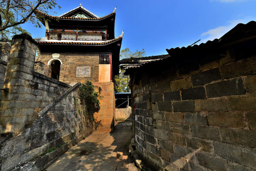 Huangsiqiao ancient city at Southern Great Wall