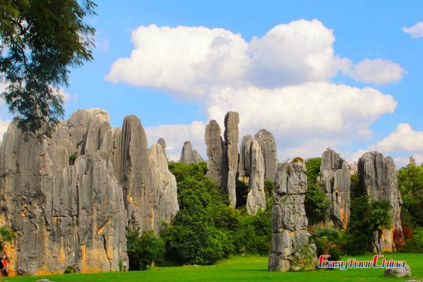 Best places to visit in Yunnan - Kunming stone forest