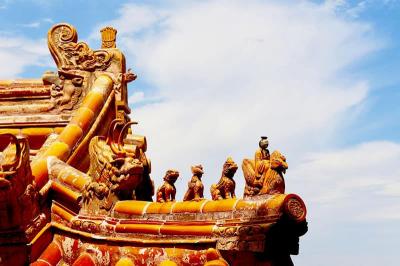 Roof Statues at Summer Palace Beijing