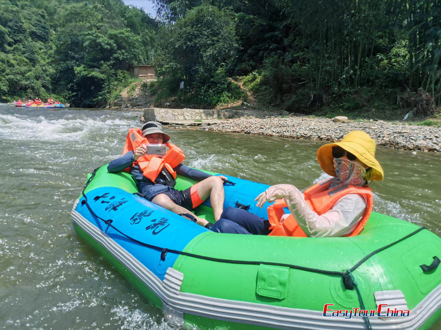 Floating on the River