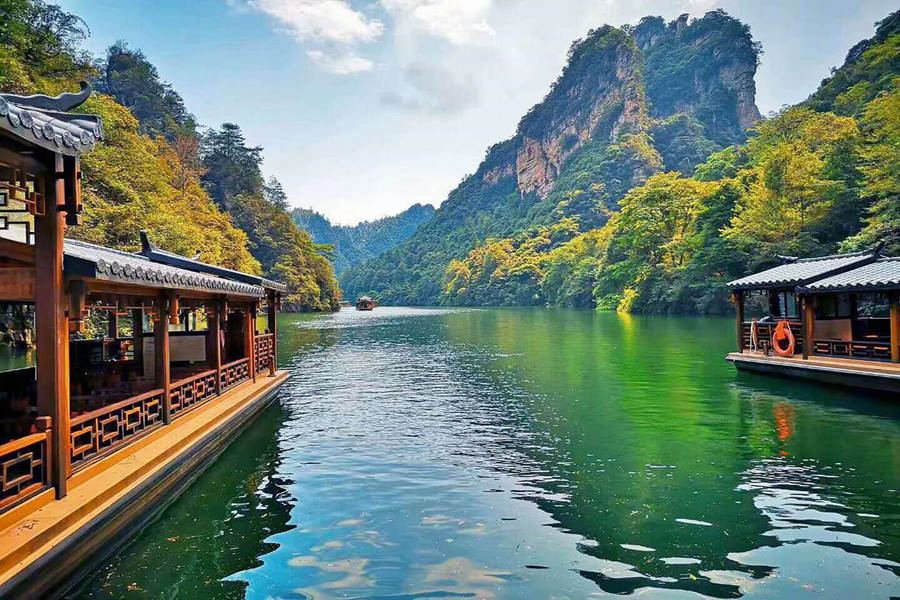 Baofeng Lake at Suoxiyu Nature Reserve