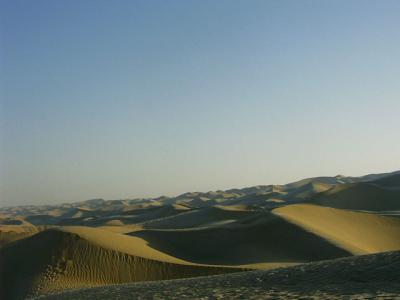 Numerous Sand Dunes