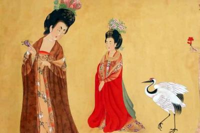 Tang Dynasty Noble Ladies Painting