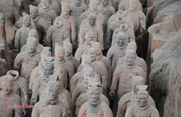 Why was Terracotta Warriors built in Xian