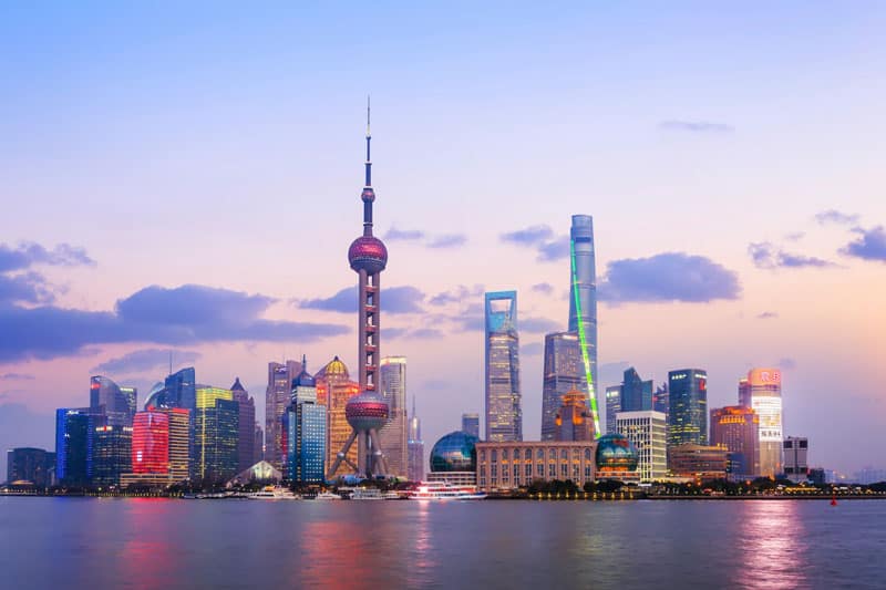 The Bund Shanghai City Skyline Landscape