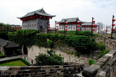 The Gate of China Panoramic View