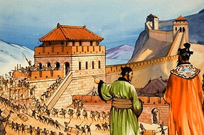 When was the Great Wall of China built