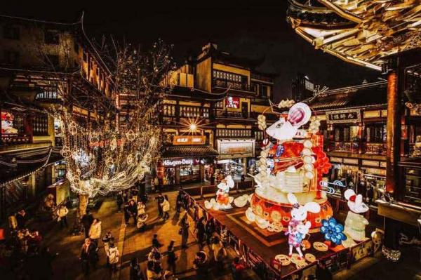 Chinese Lantern Festival celebrations in Shaanghai China