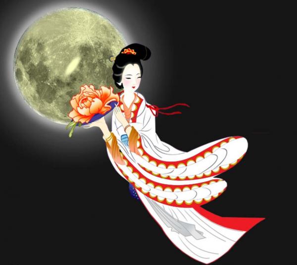Mid-Autumn Festival legendary story: Chang'e flying to the moon 
