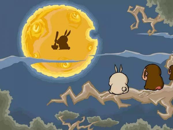 Mid-Autumn Festival Legendary Story: Rabbit pounding herbs