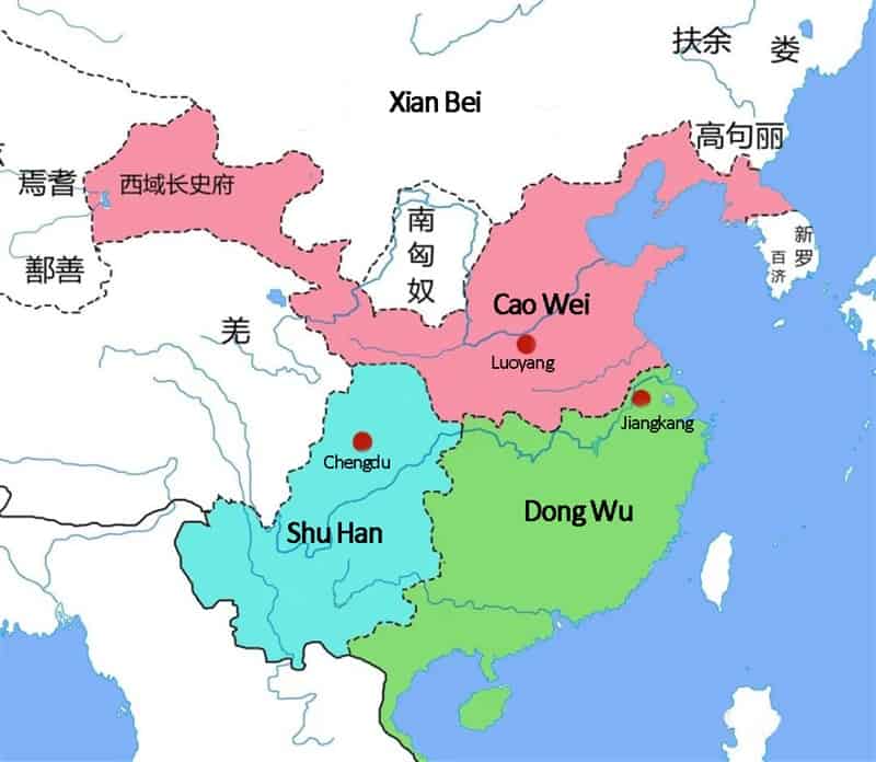Three Kingdoms Map