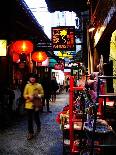 Tian Zi Fang at Night Shanghai Attractions Travel Photos 