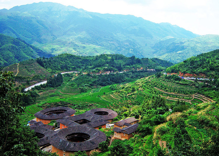 Tianluokeng Earth Towers (Tulou) 