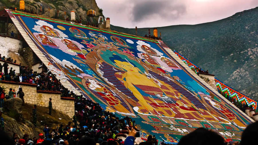 Tibetan Shoton Festival culture