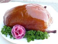pecking roast duck