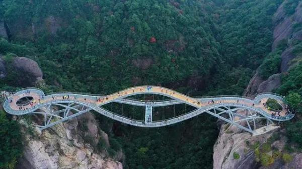 Ruyi Glass Bridge in Zhejiang