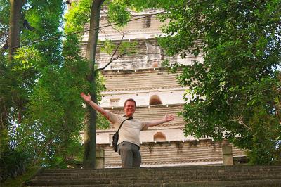 Visiting Xian Small Wild Goose Pagoda