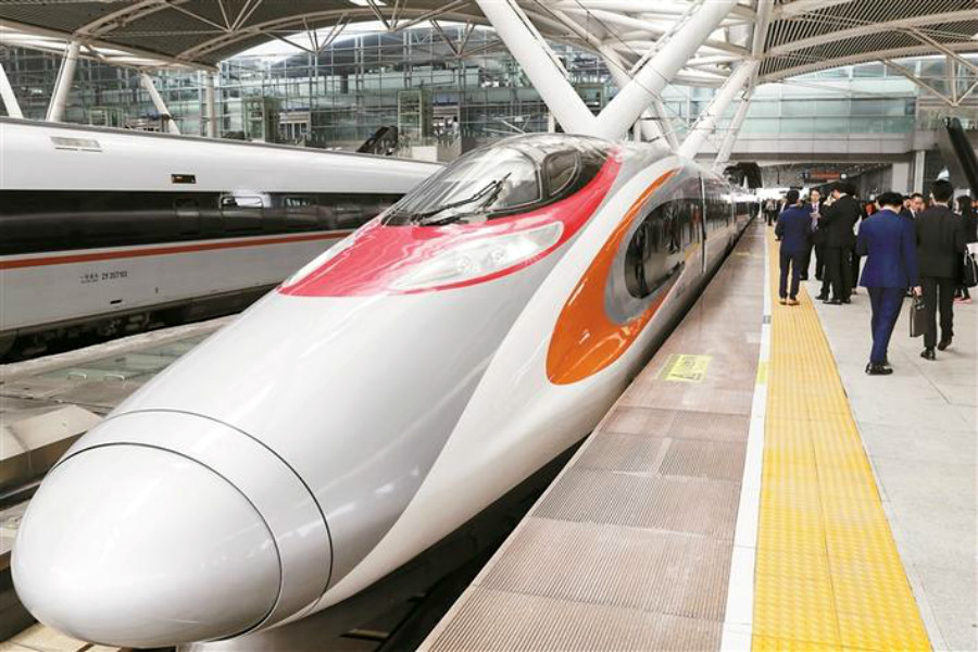 Guangzhou-Shenzhen-Hong Kong Express Rail Link Opened to Traffic
