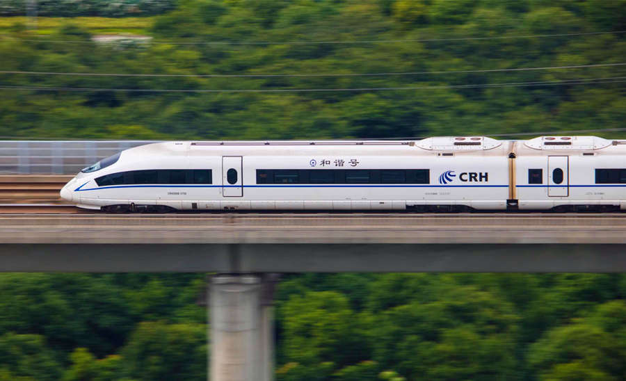 China high speed train