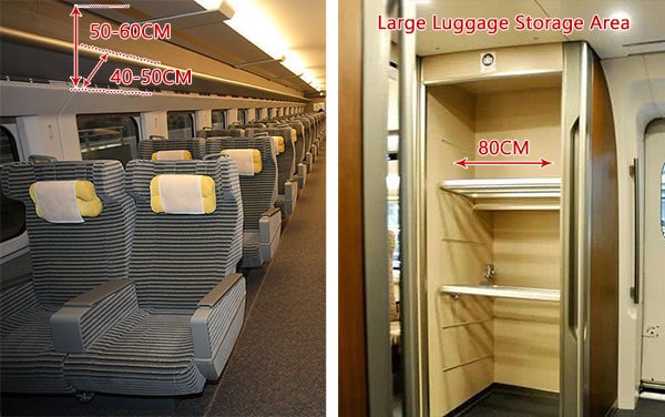 China High-speed Trains Luggage Rack