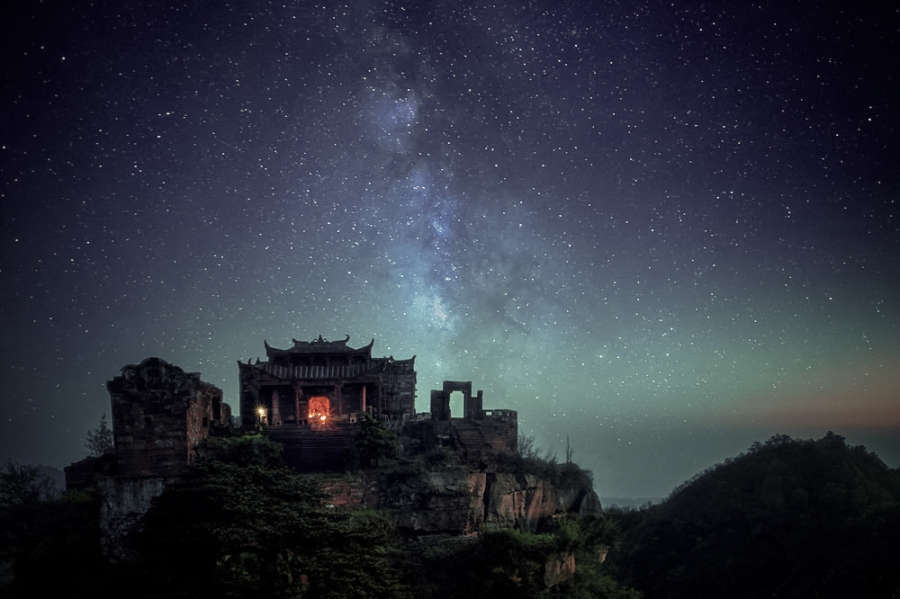 Xingzi Stone Palace on Mount Xingde Hunan
