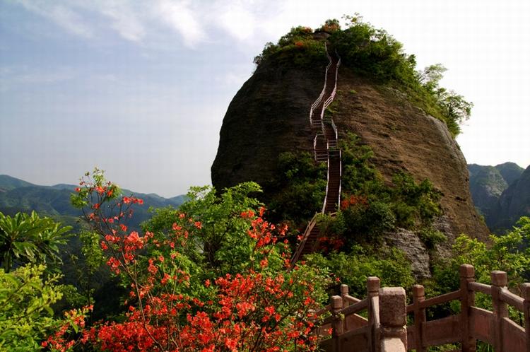 Road to Bajiaozhai National Forest Park