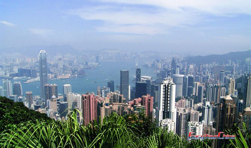 Victoria Peak Bird's Eye View