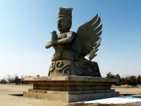 huge statue