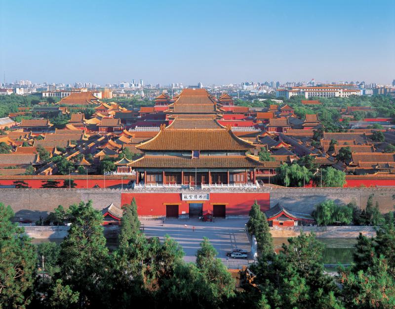 Palace Museum panorama view