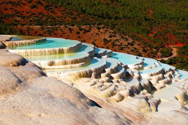 White Water Terraces stunning view