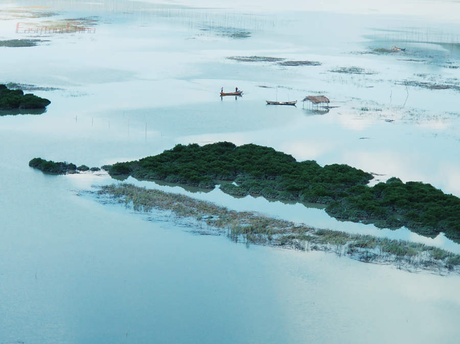 Take photos of the beautiful island in Xiapu Fujian