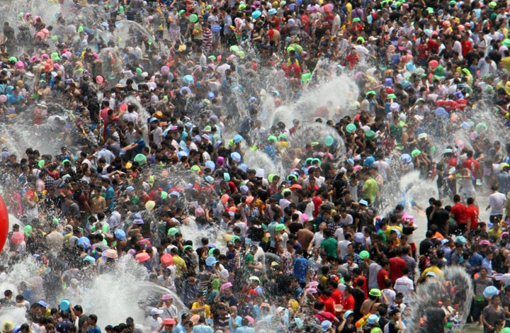 Xishuangbanna Water Splashing Festival