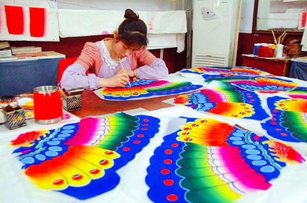 Kite Making at Weifang Yangjiabu Folk Culture Village