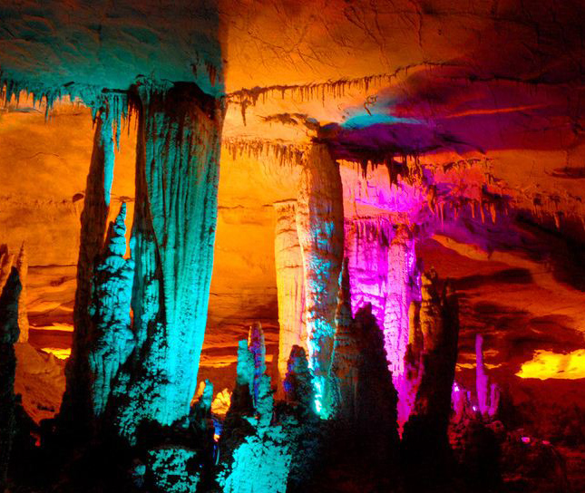 Zhangjiajie caves