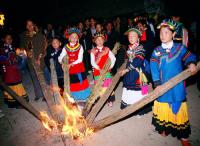 fires and torch