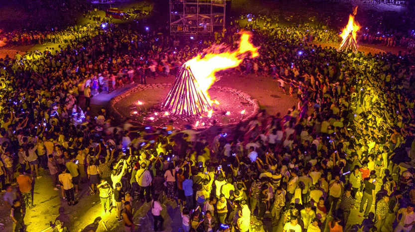 Yi's Torch Festival culture