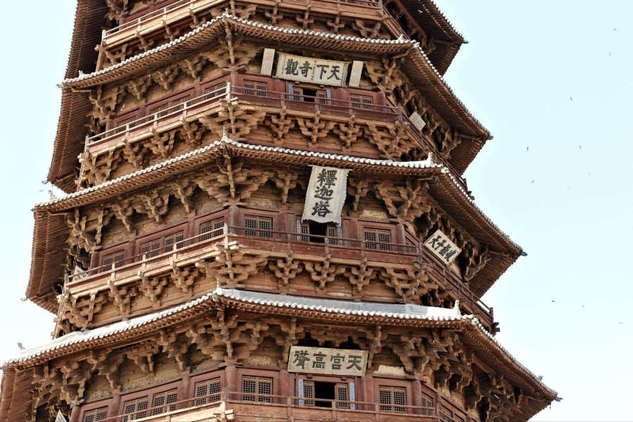 Dougong Brackets of Yingxian Wooden Pagoda