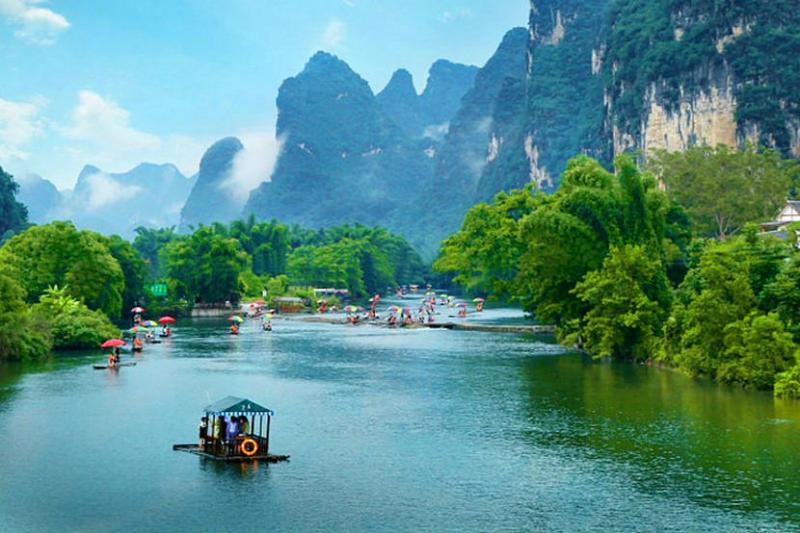 Guilin Li River Karst Landscape