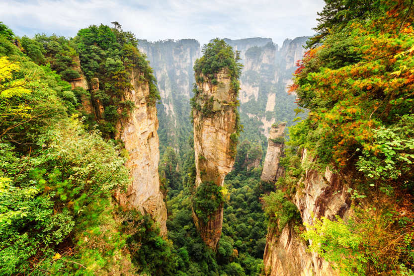 South China tour to Zhangjiajie