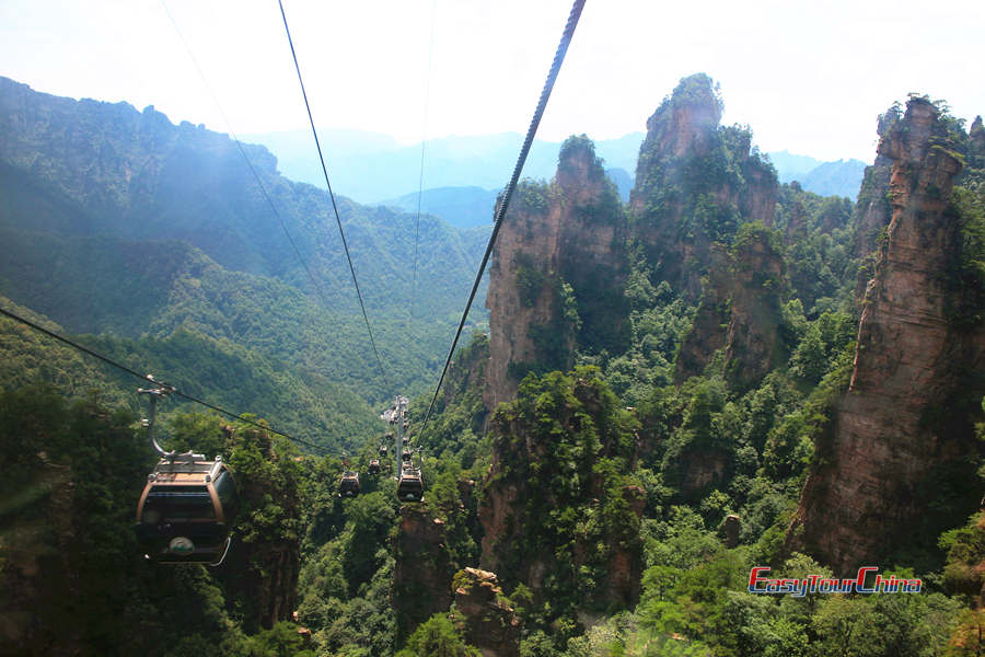 Zhangjiajie National Park cable car