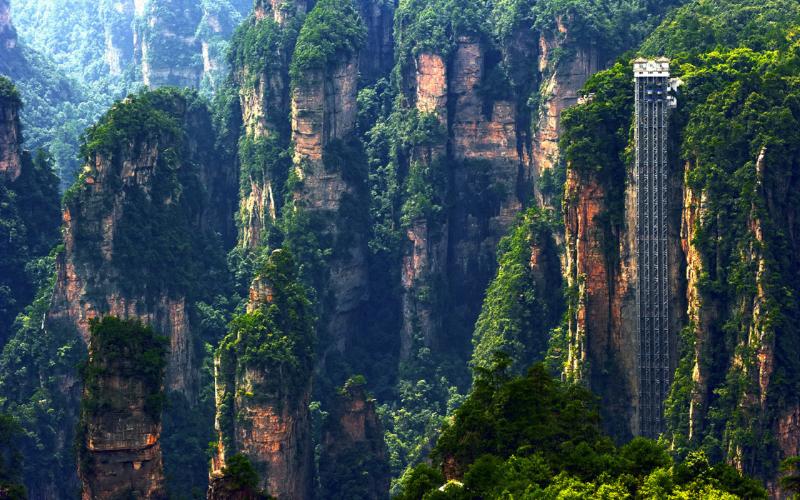 zhangjiajie national forest park tour