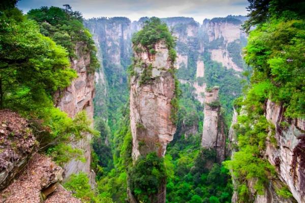 Avatar Mountain in Yuanjiajie Zhangjiajie